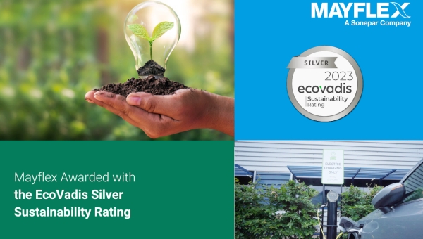 Mayflex awarded EcoVadis Silver Medal